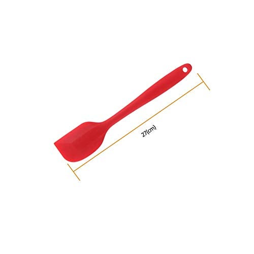 P-Plus International Silicone Non-Stick Heat Resistant Kitchen Utensil| Spatula Big 27cm |Pack of 2 RED - Image 2