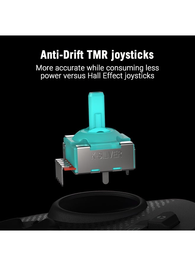 جايمنغ ASUS ROG Raikiri II Xbox Wireless Gaming Controller – 2.4GHz/BT/3.5mm, TMR Joysticks, Anti-Slip Grip, Travel Case, up to 50H Battery, Web-based Config – for Xbox Series X|S, ROG Ally, PC - Image 3