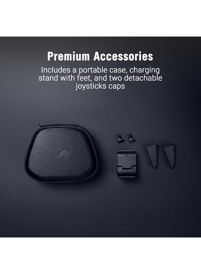 جايمنغ ASUS ROG Raikiri II Xbox Wireless Gaming Controller – 2.4GHz/BT/3.5mm, TMR Joysticks, Anti-Slip Grip, Travel Case, up to 50H Battery, Web-based Config – for Xbox Series X|S, ROG Ally, PC - Image 4