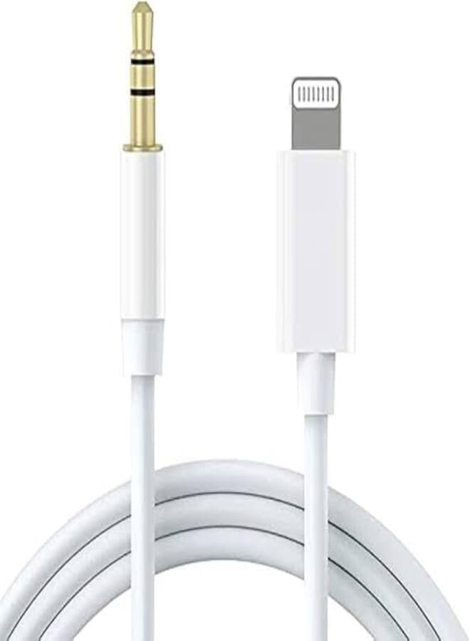 Aux Adapter Compatible with iPhone,iOS with 7/11/12/13
