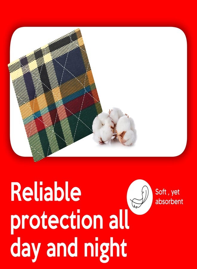 فوط AbsorbEase® القابلة للغسل، ذات قدرة امتصاص عالية، قابلة لإعادة الاستخدام، لعلاج سلس البول الليلي للأطفال والبالغين وكبار السن والحيوانات الأليفة - فوطة مقاومة للماء للسرير والأريكة والأرضية (34 بوصة × 36 بوصة (عبوة من 4 قطع)) - Image 3