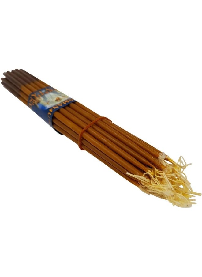 Talisman4U - 33 Natural Beeswax Taper Candles 9" Tall Blessed Church Jerusalem Holy Land Candles - Image 1