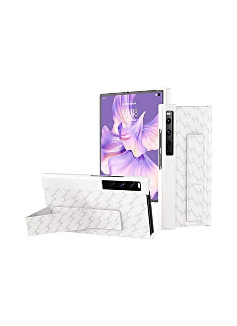 Phone case for Huawei Mate Xs 2, all-inclusive phone case with hinge and video holder, foldable leather case for Huawei Mate Xs 2