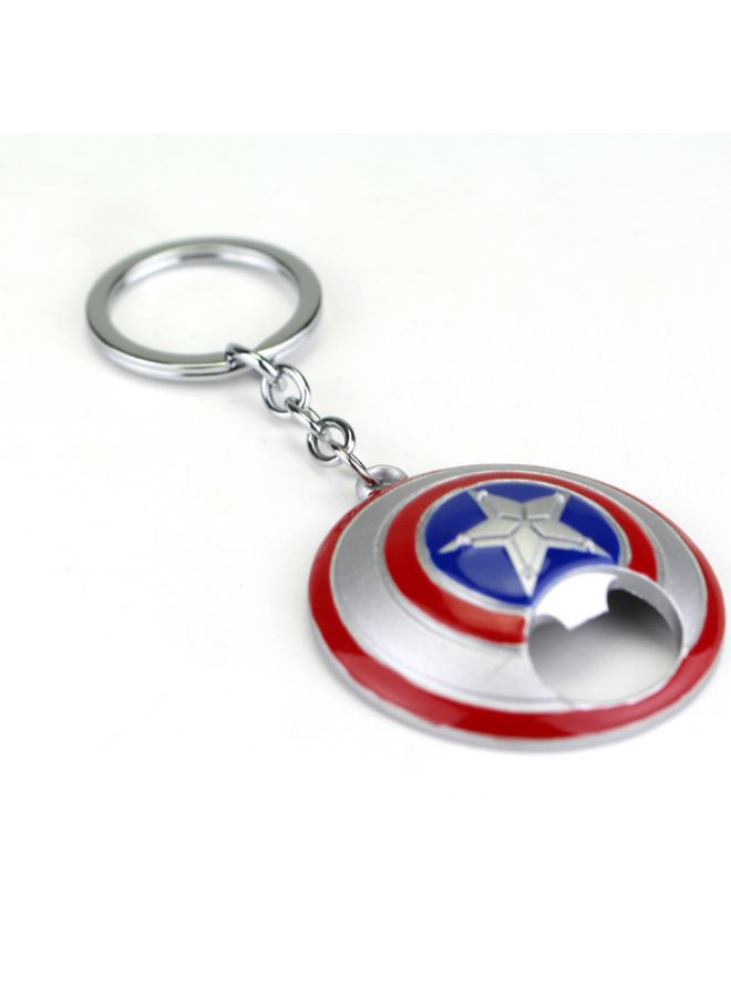 NIBEMINENT Marvel's Captain America Pentagonal Open Key Chain - Image 2