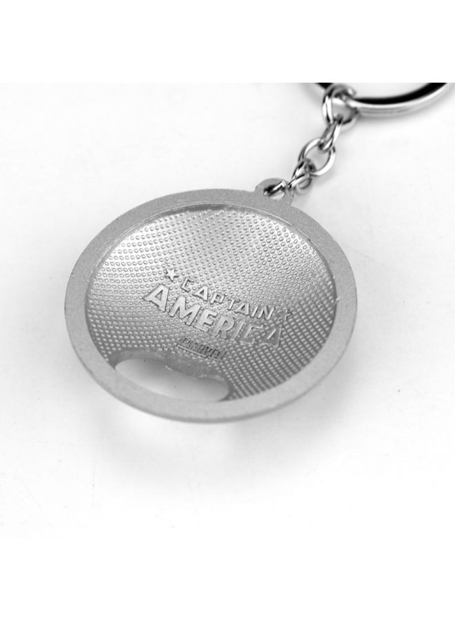 NIBEMINENT Marvel's Captain America Pentagonal Open Key Chain - Image 3