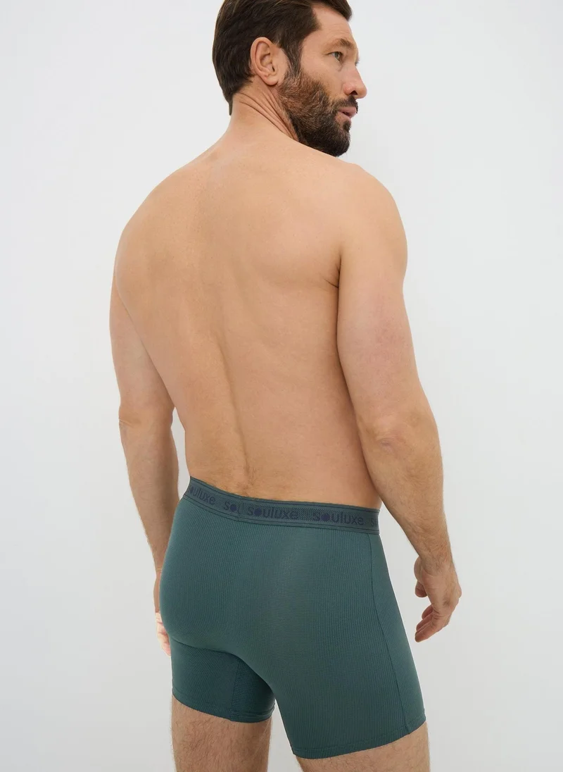 Matalan Souluxe Khaki Boxers