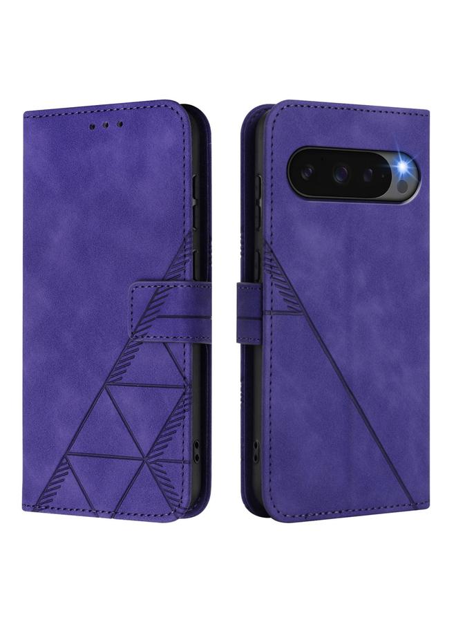 S-TOP Case For Google Pixel 10 Pro XL Crossbody 3D Embossed Flip Leather Phone Case - Image 2