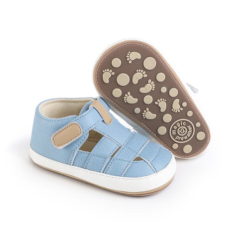 Generic Infant Walking Shoes Spring Autumn 0-1 Year Light blue