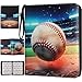 YDEPLVEO Baseball Card Binder with Sleeves 900 Pocket Baseball Card Holder for Trading Cards 9 Pocket with 50 Removable Sleeves Zipper Book Folder Collector Album 3 Ring Binder Organizer Storage Kids Gift - Image 3