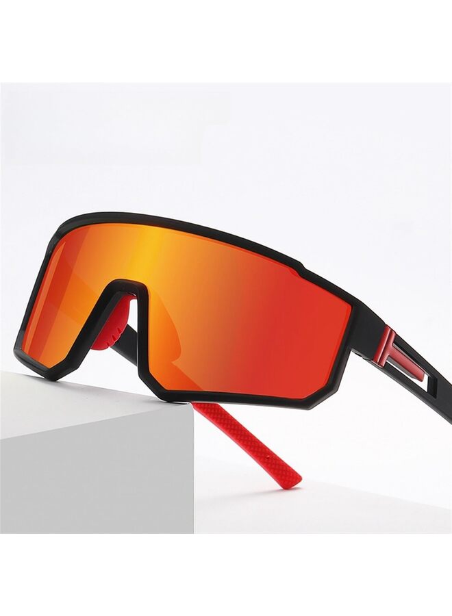 Kids Sports Sunglasses 8-14 years old Boys Girls Baseball Sunglasses Frames Kids Sports Sunglasses,Sports Glasses Sunglasses,Outdoor Sunglasses for Softball Bike Baseball Golf(RED) - Image 2
