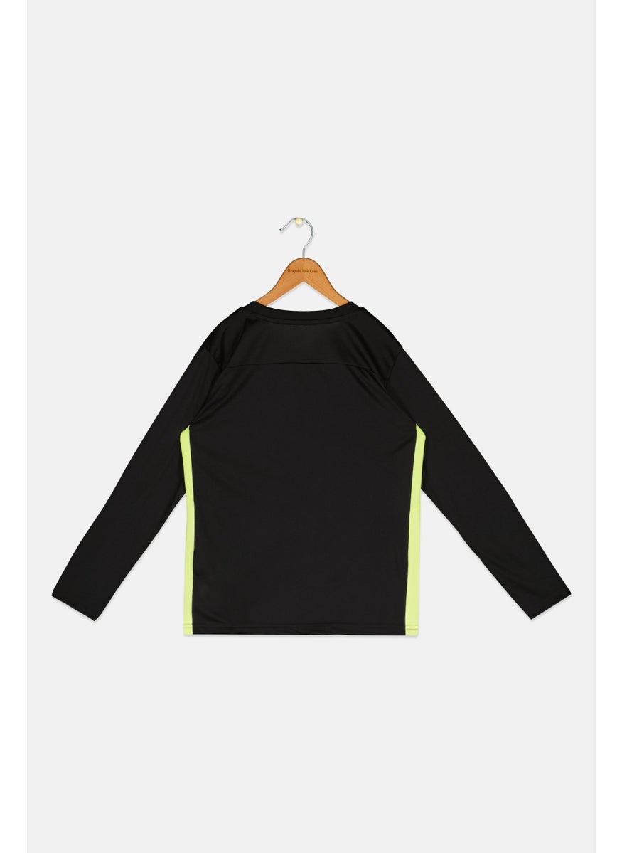 PUMA - Kids Boy Brand Logo T-shirts, Black - Image 1