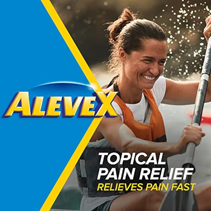 AleveX Topical Pain Relief Lotion with Rollerball Applicator - Long Lasting Arthritis and Muscle Pain Relief, 2.5 oz - Image 3