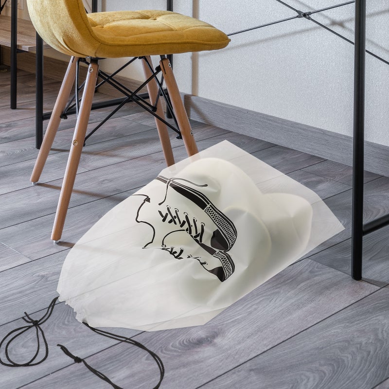 5pcs Drawstring Shoe Storage Bags Portable Shoe Bags Travel Shoes Dust Bags for Travel Closet - Image 4