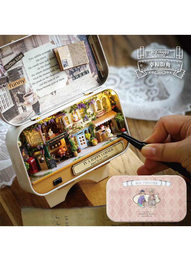 Bluejw Zhiqu House Diy Cabin Box Theater Handmade Small House Assembled Model Toys Birthday Gift For Girls - Image 1