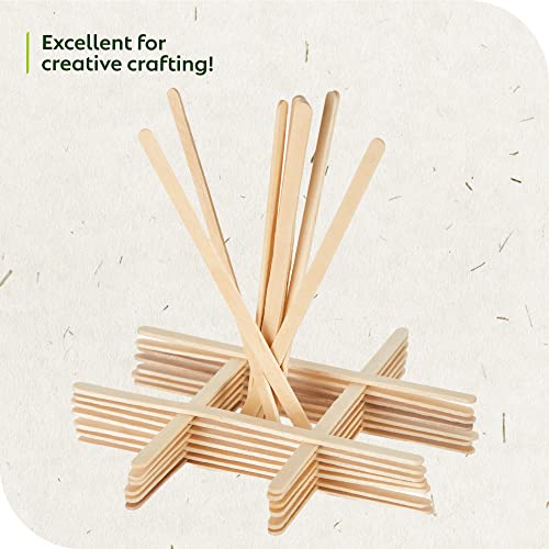 CulinWare Birch Wood Coffee/Beverage Stirrers 7" (1000 pack) Eco-Friendly Great For Your Coffee Nook. - Image 5