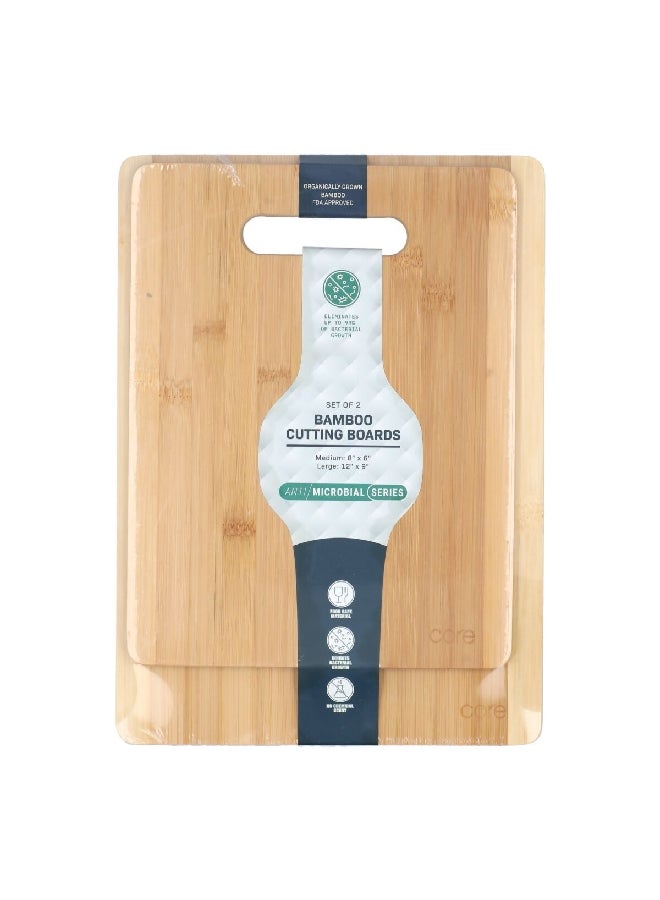 كور كيتشن AC34187 طقم ألواح تقطيع من الخيرزان الصديق للبيئة والمضاد للميكروبات قطعتين بيج 24 × 33.2 × 1.6 سم - Image 4