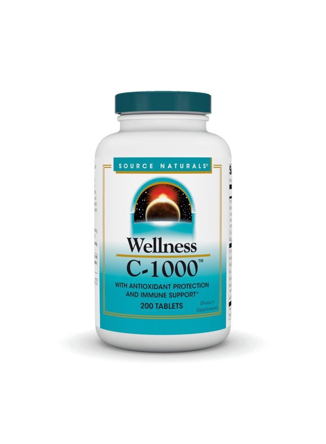 Source Naturals Wellness C-1000-200 Tablets - Image 1