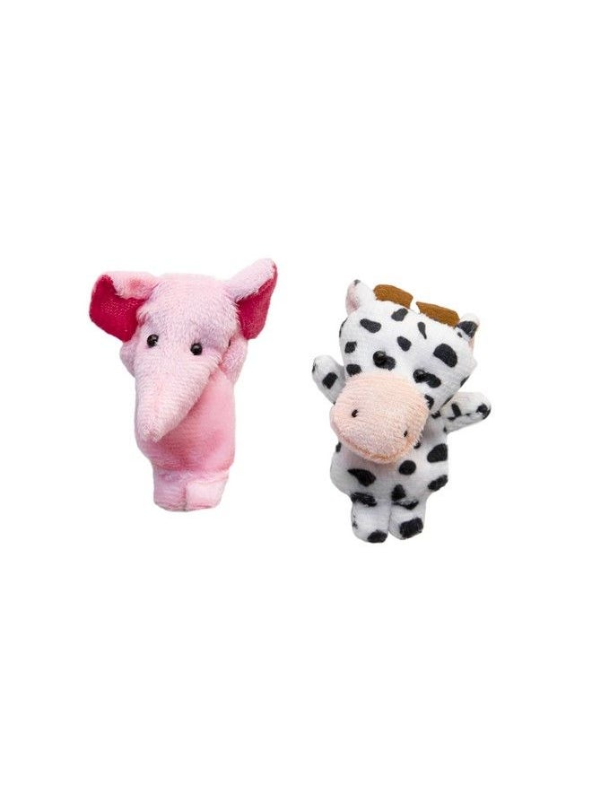 Super Z Outlet Velvet Cute Animal Style Finger Puppets For Children, Shows, Playtime, Schools 10 Animals Set  - Image 5