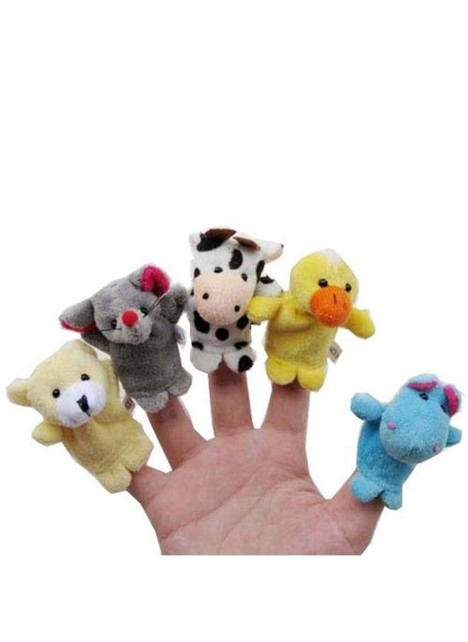 Super Z Outlet Velvet Cute Animal Style Finger Puppets For Children, Shows, Playtime, Schools 10 Animals Set  - Image 3