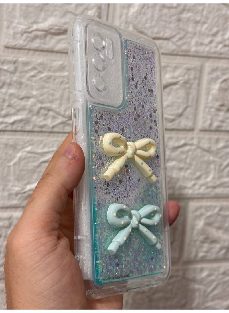 Back cover with a bow, compatible with the phone OPPO A16 / A54 - Image 2