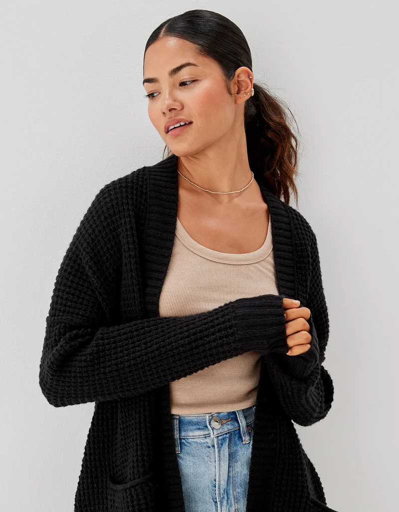 امريكان ايجل AE Long Cardigan