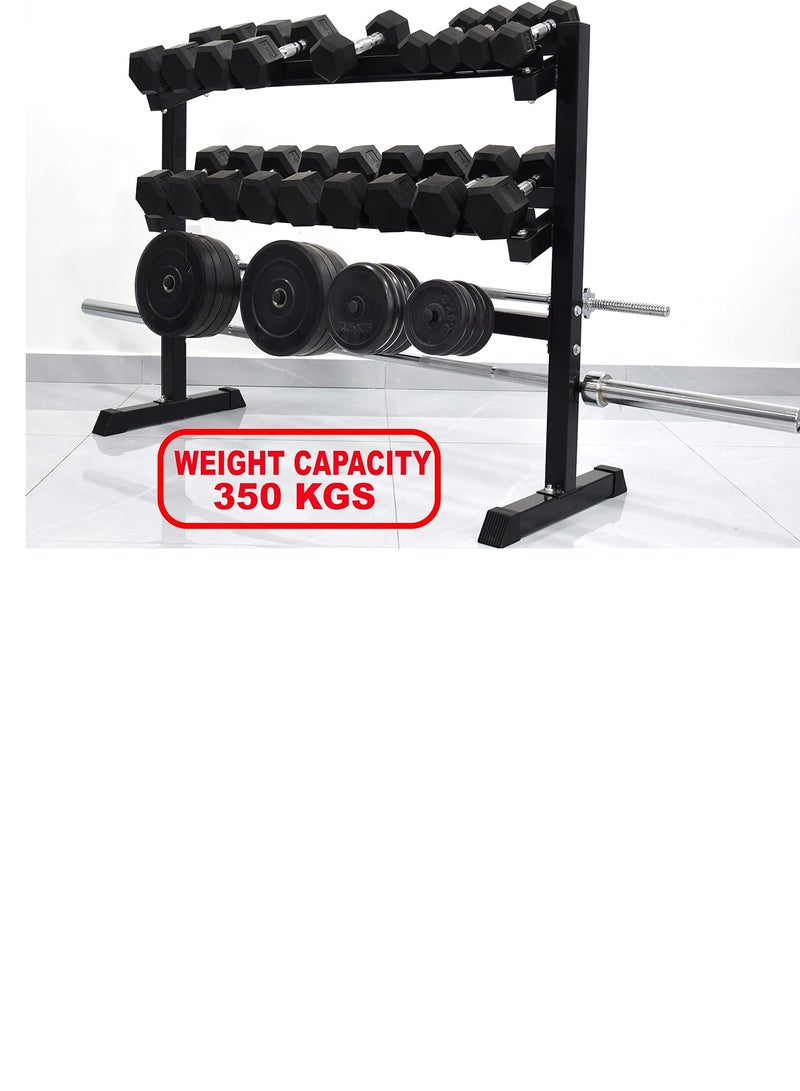 الكوتش رف تخزين الأوزان دامبل -  بار اولمبي  - بليت  Dumbbells - Image 4