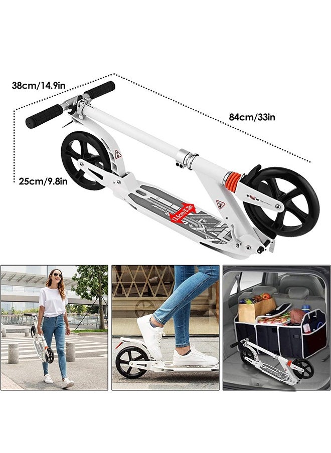 Beauenty Hight-Adjustable Urban Scooter Folding Kick Scooter With Big Wheels Over 10 years old and adults  - Image 3