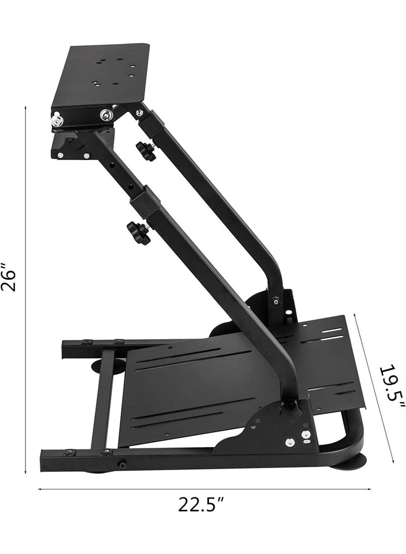VINNYSEN G29 G920 Racing Steering Wheel Standfit for Logitech G27/G25/G29 Thrustmaster T80 T150 TX F430 Gaming Wheel Stand Wheel Pedals NOT Included (P2) - Image 2