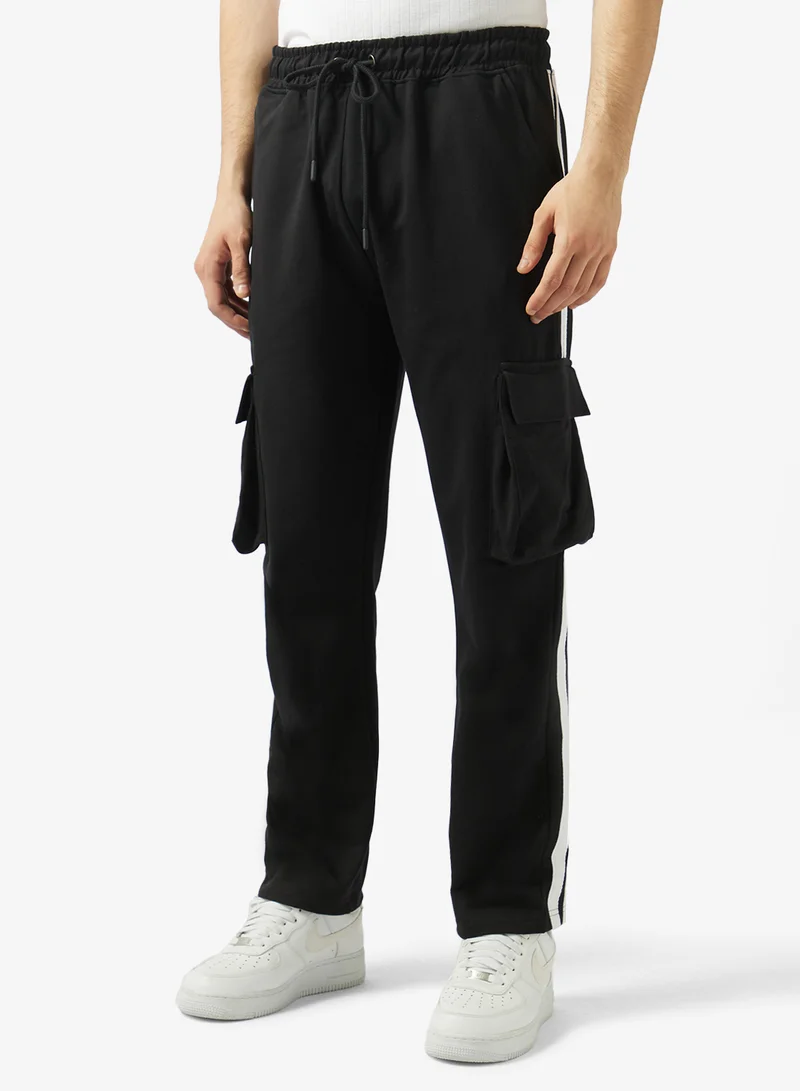 سفنتي فايف Side Panel Cargo Pocket Oversized Joggers