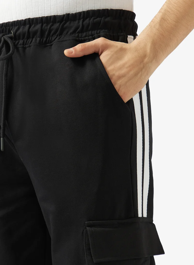 Seventy Five  Side Panel Cargo Pocket Oversized Joggers for Men | Best Price UAE