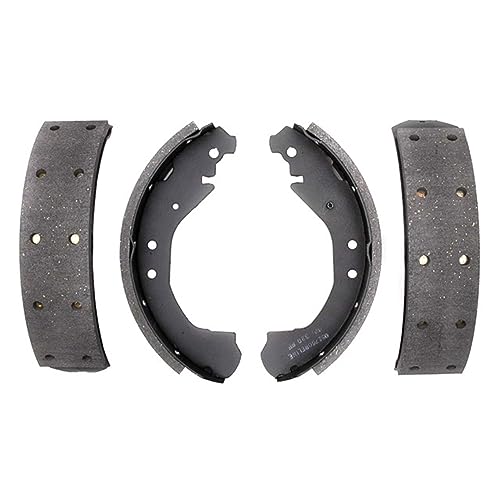 ACDelco Gold 17675R Riveted Rear Drum Brake Shoe Set , Grey - Image 1