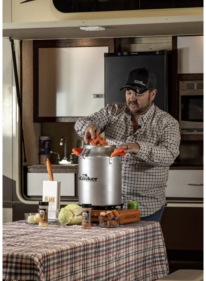 CanCooker Original 4 Gallon Edition , Convection Steam Cooker Feeds up to 20
