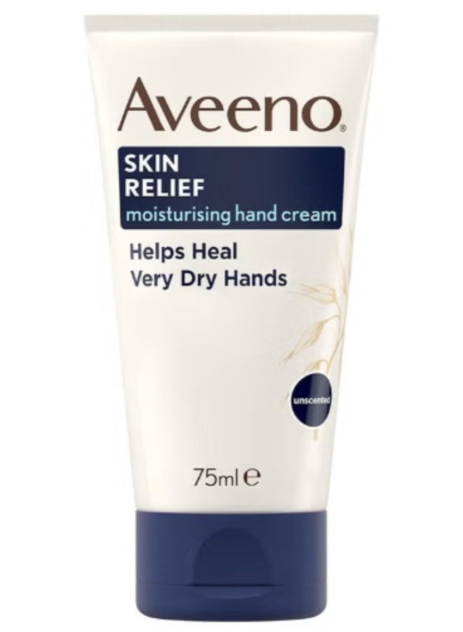 Aveeno Skin Relief Moisturising Hand Cream For Very dry hands - 75ml - Image 1