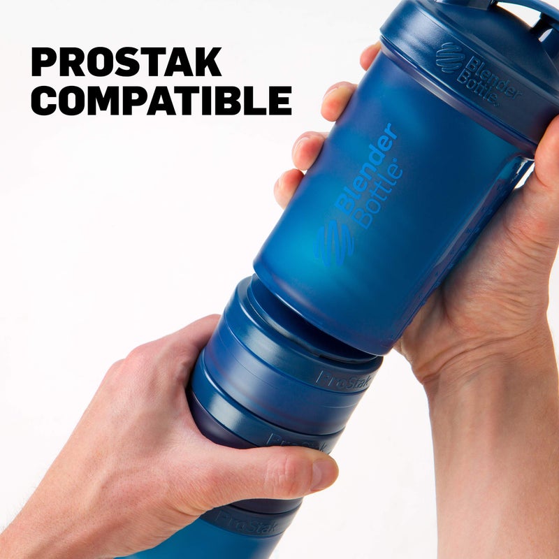 BlenderBottle برندر بوتل بروستاك توست ن' لوك حاويات تخزين توسيع 3-باك مع مقبض قابل للإزالة، 100cc+150cc+250cc، أسود - Image 5