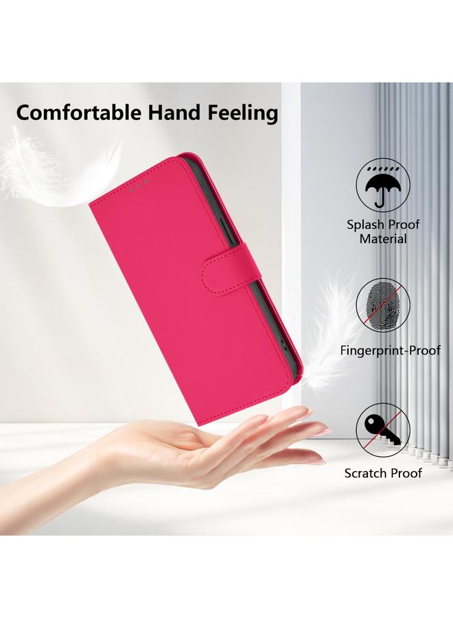 erorex Case For vivo Y39 5G Global Skin Feel Solid Color Leather Phone Case with Lanyard - Image 5