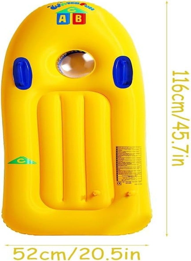 Calyrex Inflatable Surf Body Board with Handles, Kids Inflatable Surfboard for Beach Shark Mermaid Turtle Octopus Pool Floating Surfboard for Kids Learning Surfing - Image 4