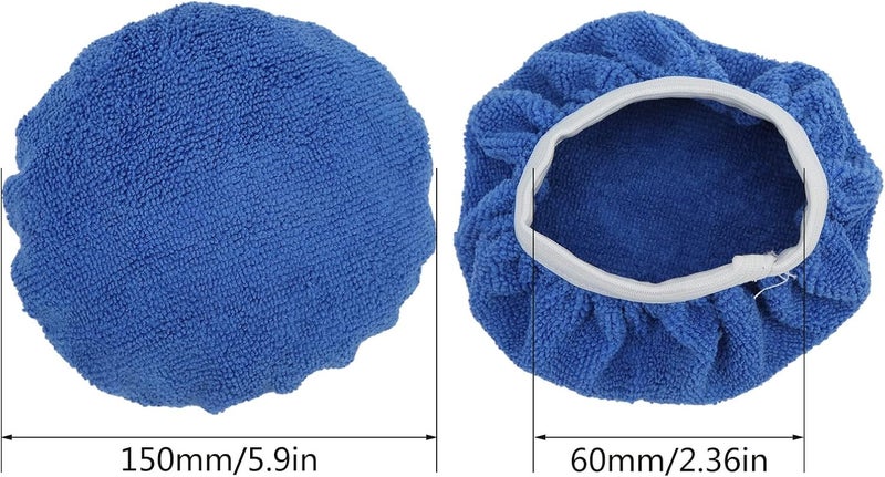 [Premium quality] Tyenaza 20 Pieces Car Polishing Bonnet Pads Microfiber Waxing Buffing Cover for 5 to 6in Auto Polishers Home & professional compatible Trendy natural assorted colors Dust tight seal Popular trusted craftsmanship Home & office use Precision made Multi-color available build Ideal for various demands Extra part combo compatible Trendy flexible practical build Cost saving user oriented build Advanced compact design Designed for Saudi taste Gulf market standard build New trendy design Globally popular universal design Budget global standard quality Season hot seller Flexible sizing options Natural material One-time only offer Major city pickup option All user affordable trusted quality Matte anti slip finish - Image 2