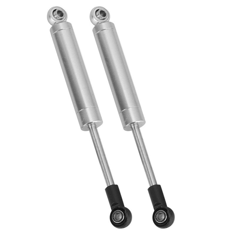 2pcs 102mm Aluminium Alloy Shock Absorber Damper Fit for HPI VENTURE FJ RC Crawler(Silver) - Image 1