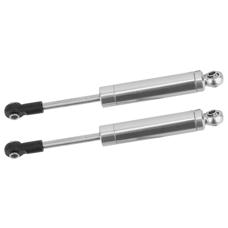 2pcs 102mm Aluminium Alloy Shock Absorber Damper Fit for HPI VENTURE FJ RC Crawler(Silver) - Image 2