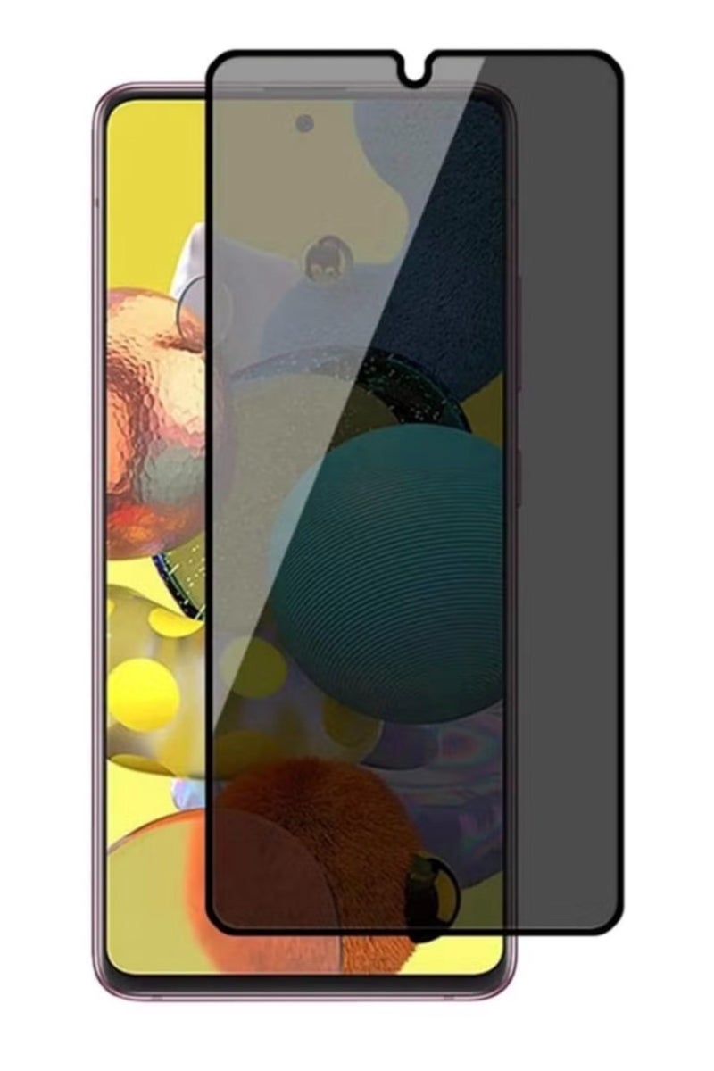 أوريجنال واقي شاشة الخصوصية لهاتف سامسونج جالاكسي A35/A55 - زجاج مقسّى مضاد للكهرباء الساكنة مع خصوصية ESD، صلابة 9H، مضاد للتجسس، مقاوم للغبار، ملمس فائق النعومة - Image 1