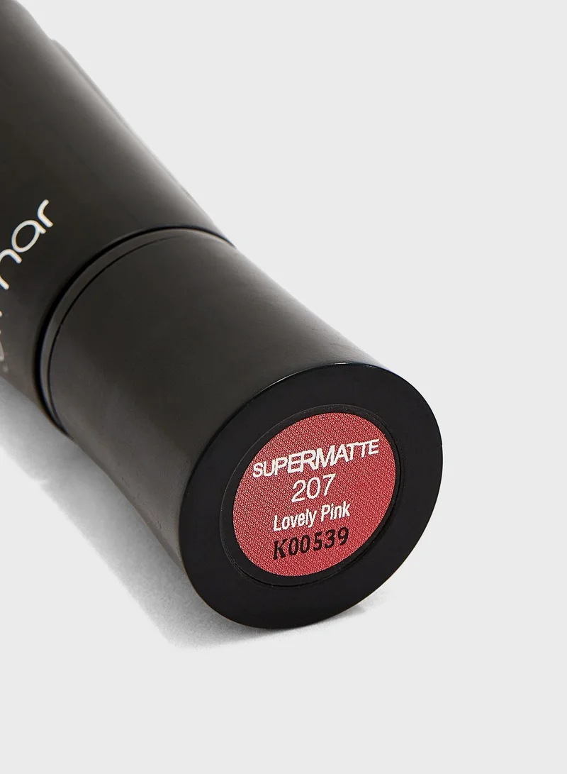 flormar Supermatte Lipstick - 207 Lovely Pink
