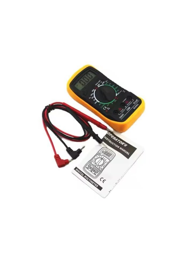 Professional XL830L Digital Multimeter , Universal Avometer for Measuring Voltage, Current, Resistance & Capacitance with LCD Display and Ergonomic Design - Image 2