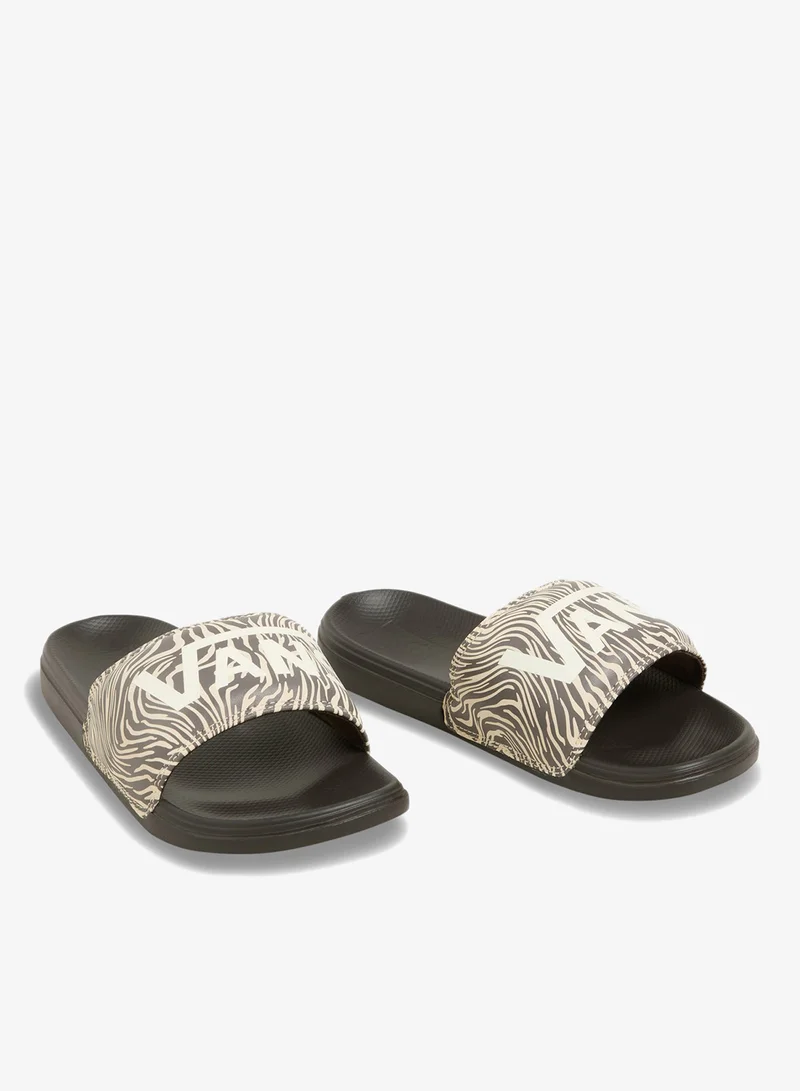 VANS Women's MTE La Costa Slide-On Warp Zebra Slides
