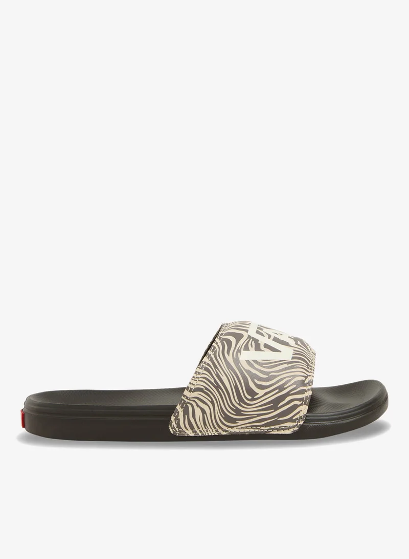 Women's MTE La Costa Slide-On Warp Zebra Slides