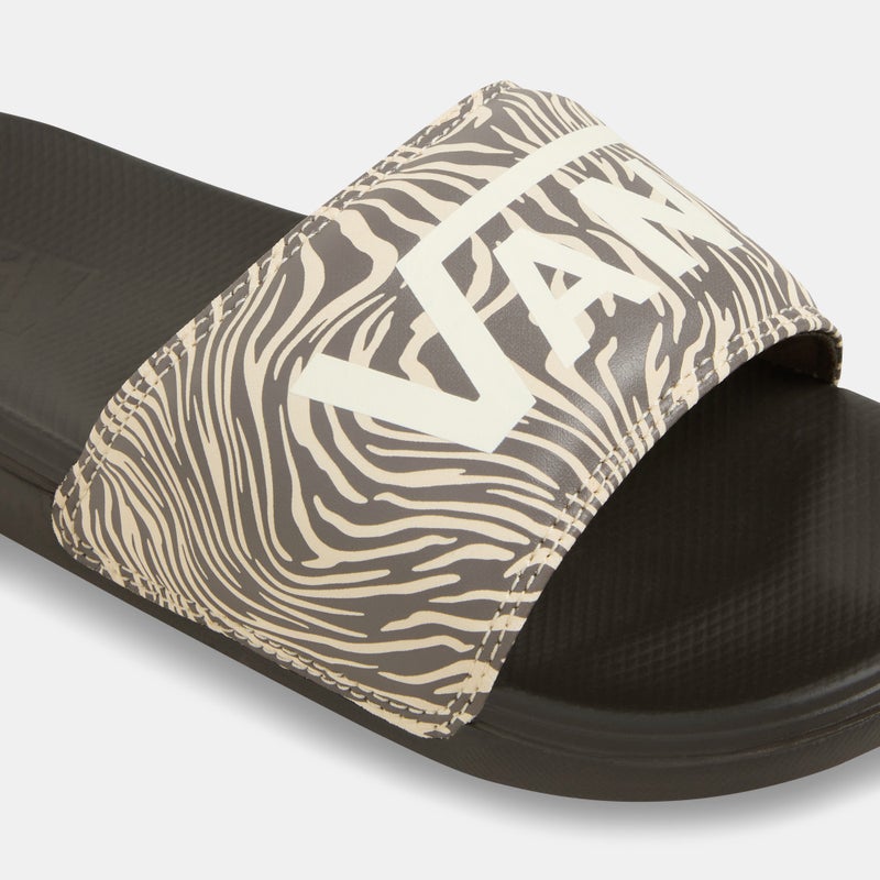 VANS Women's MTE La Costa Slide-On Warp Zebra Slides - Image 4