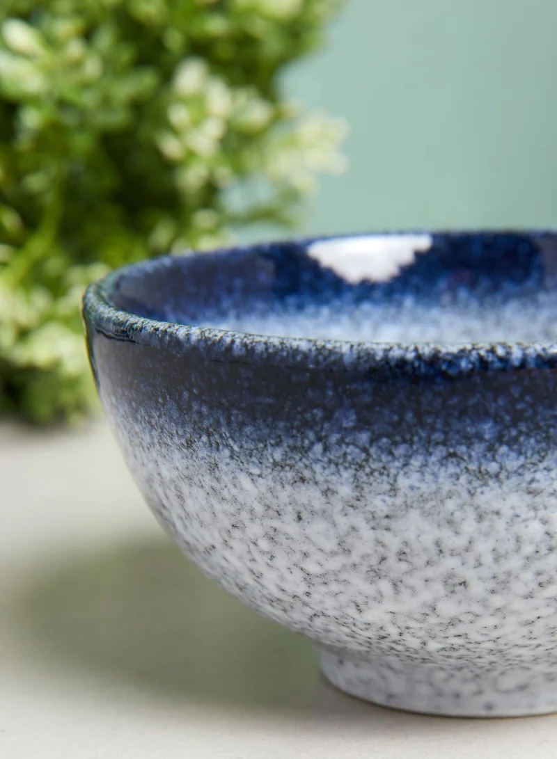 Noire Edit Blue Glaze Bowl