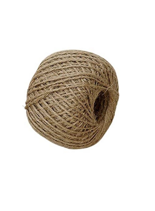 Prokart Natural Soft Jute Thread Rope Natural Twine Jute String Cord for Endless Possibilities of useTwine Gift Box String Rope Floral Craft Wedding Tags Wrap Decor, 2 roll, Approx 60mtr - Image 3