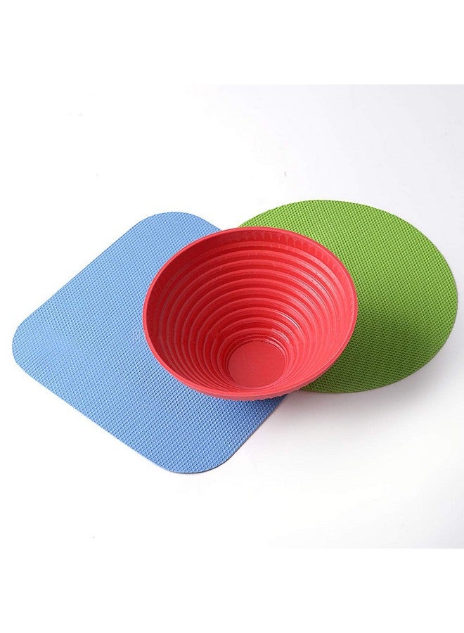 Hengke Of Hengke Jar Gripper, 9 Pieces Multi-Purpose Reusable Rubber Gripper Jar Opener Gripper Rubber Jar,Gripper Pads Round Kitchen Coasters Multi-Purpose Bottle Lid Openers Fit For Most Bottles - Image 2
