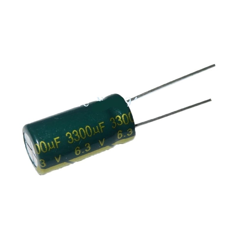 6.3V 3300uF Aluminum Electrolytic Capacitor 10PCS 10x20mm FFYTRGQWU - Image 2