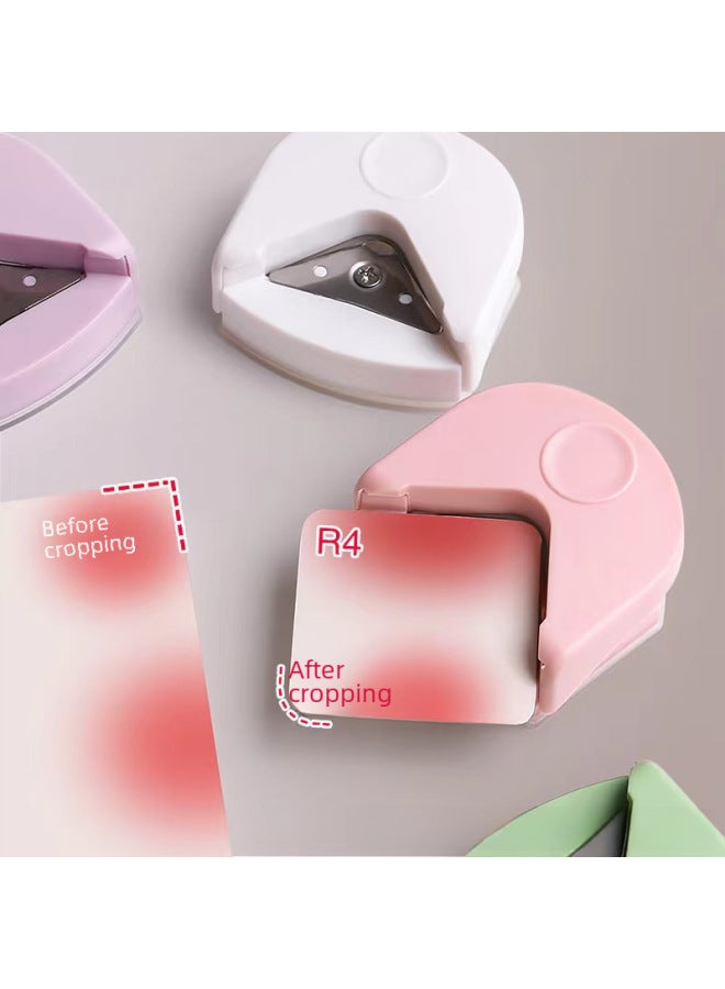 Beautiful Fillet R4 Chamfering Device Cardboard Photo Fillet Plastic Sealing Film Fillet Device Card Right Angle Corner Cutter - Image 4